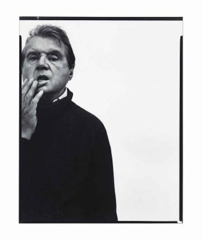 Francis Bacon, artist, Paris, 4-11-79 by Richard Avedon