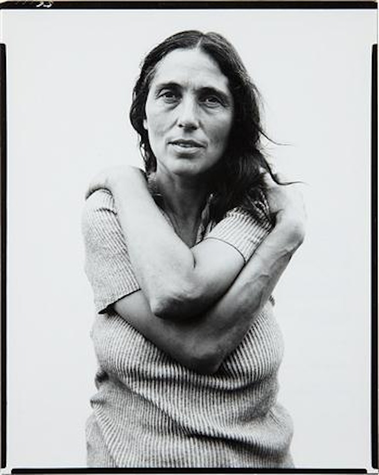 June Leaf, sculptress, Mabou Mines, Nova Scotia, July 17, 1975 by Richard Avedon