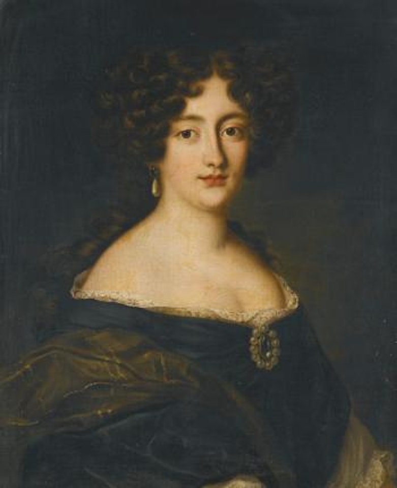 Portrait Of Ortensia Mancini (1645 - 1699), Duchess Of Mazarino, Half Length by Jacob Ferdinand Voet