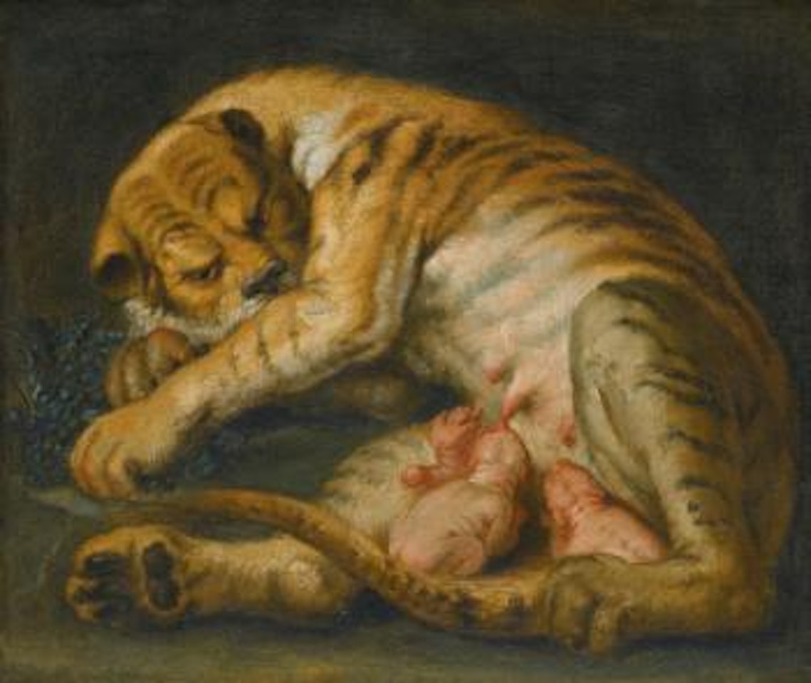 A Tigress With Her Cubs by Peter Paul Rubens