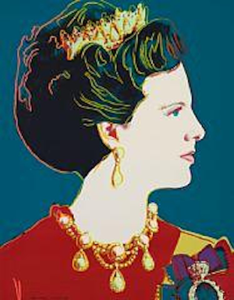 Queen Margrethe II by Andy Warhol