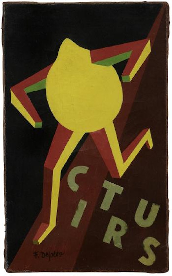 Citrus (limone che corre) by Fortunato Depero