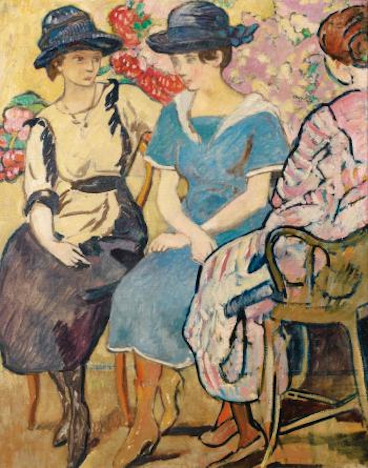 Personnages, Famille Chavance by Louis Valtat