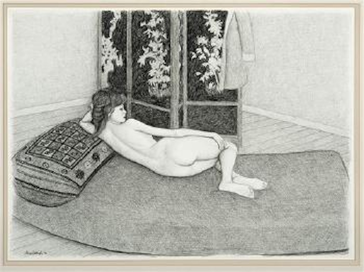 Reclining nude by John Brack