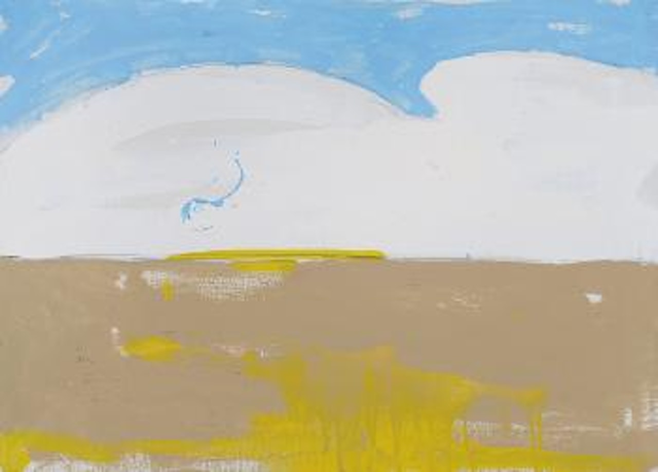 Paesaggio anemico by Mario Schifano