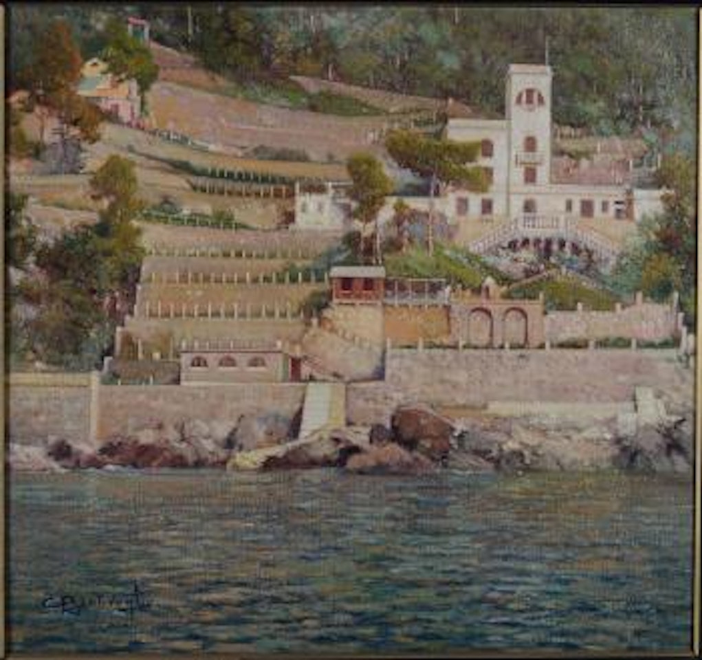 Villa bianca - punta Chiappa by Cesare Bentivoglio