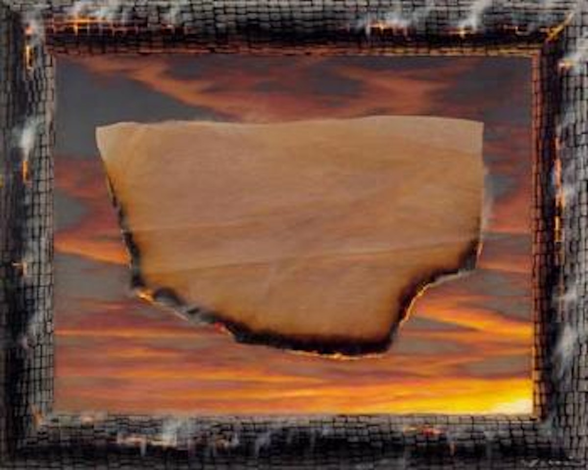 Ashes, Frame and Days by Tim Storrier