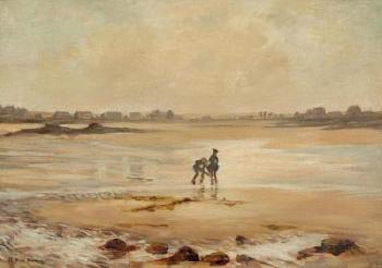 Low Tide Etaples by Rupert Charles Wulsten Bunny