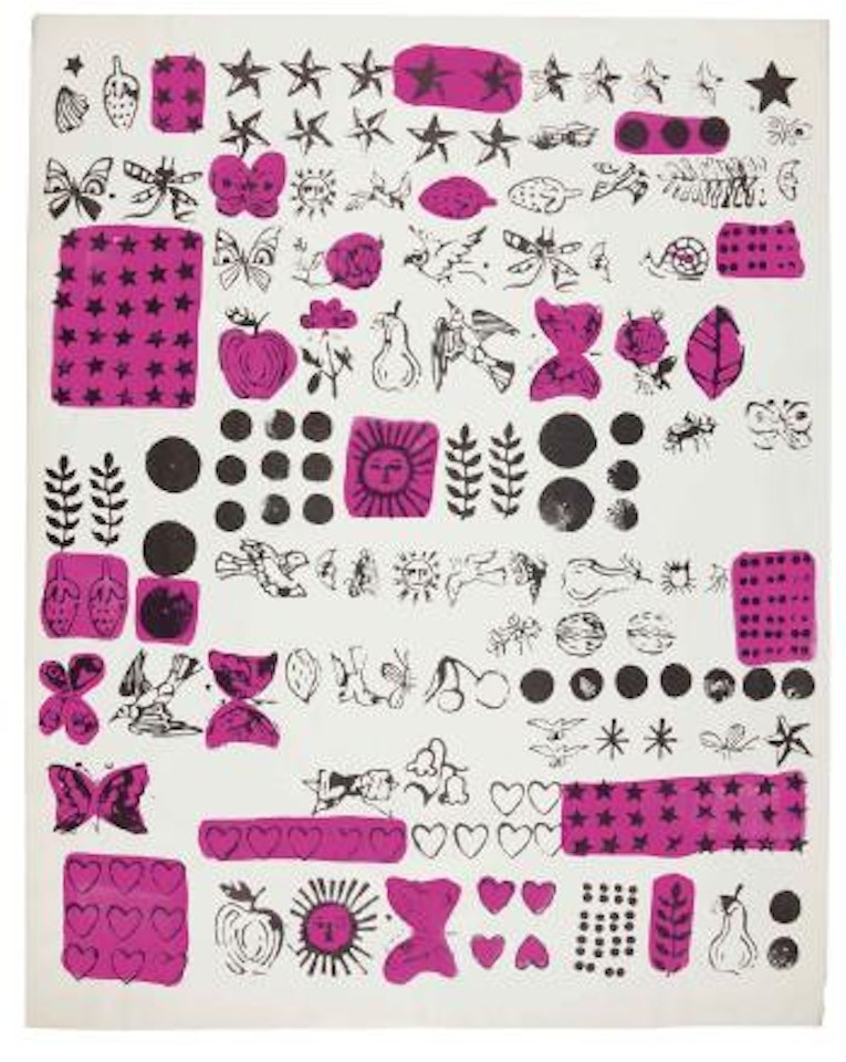 Wrapping Paper (not in F & S) by Andy Warhol