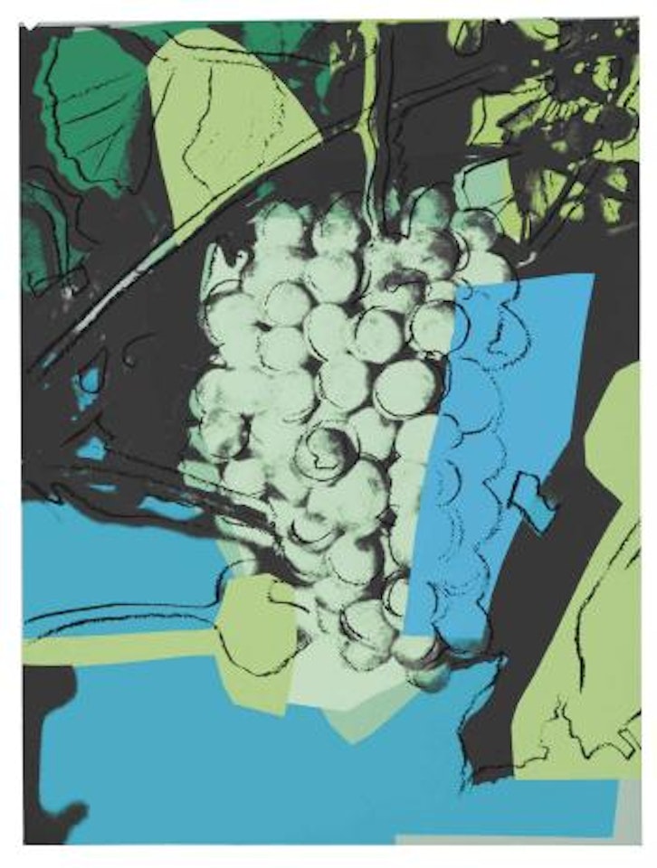 Grapes: one plate (F. & S. II.193) by Andy Warhol