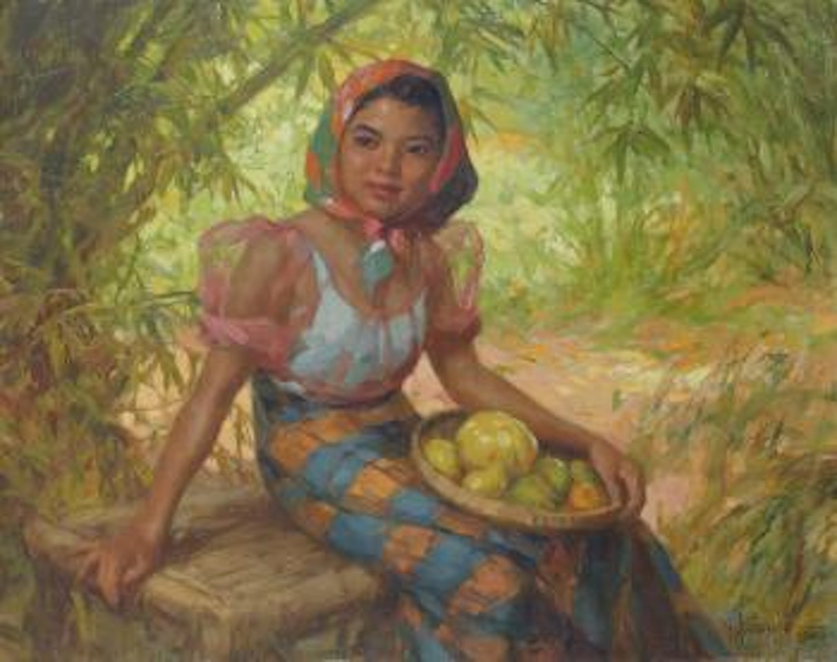 Mango Girl, Roseveare by Fernando Amorsolo