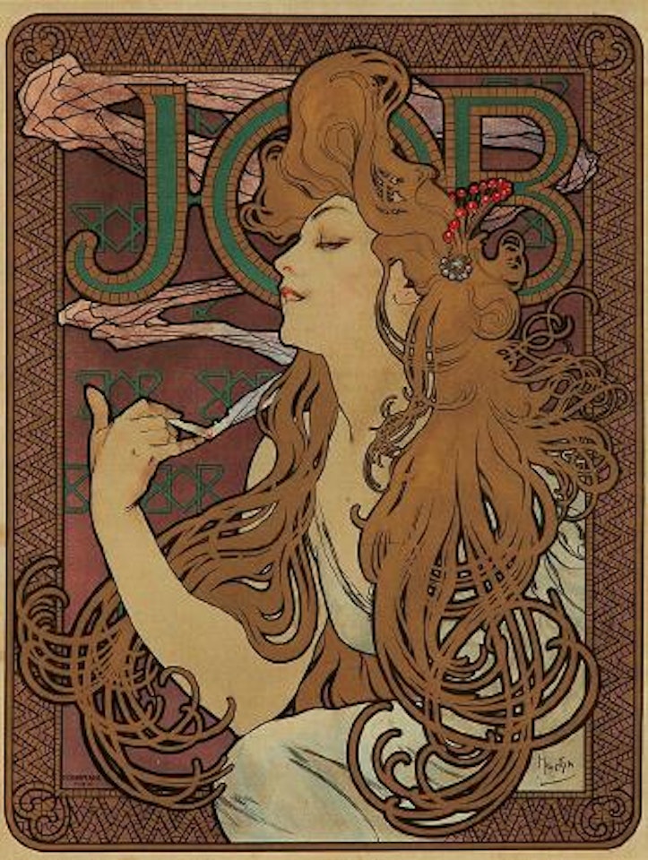Job by Alphonse Mucha