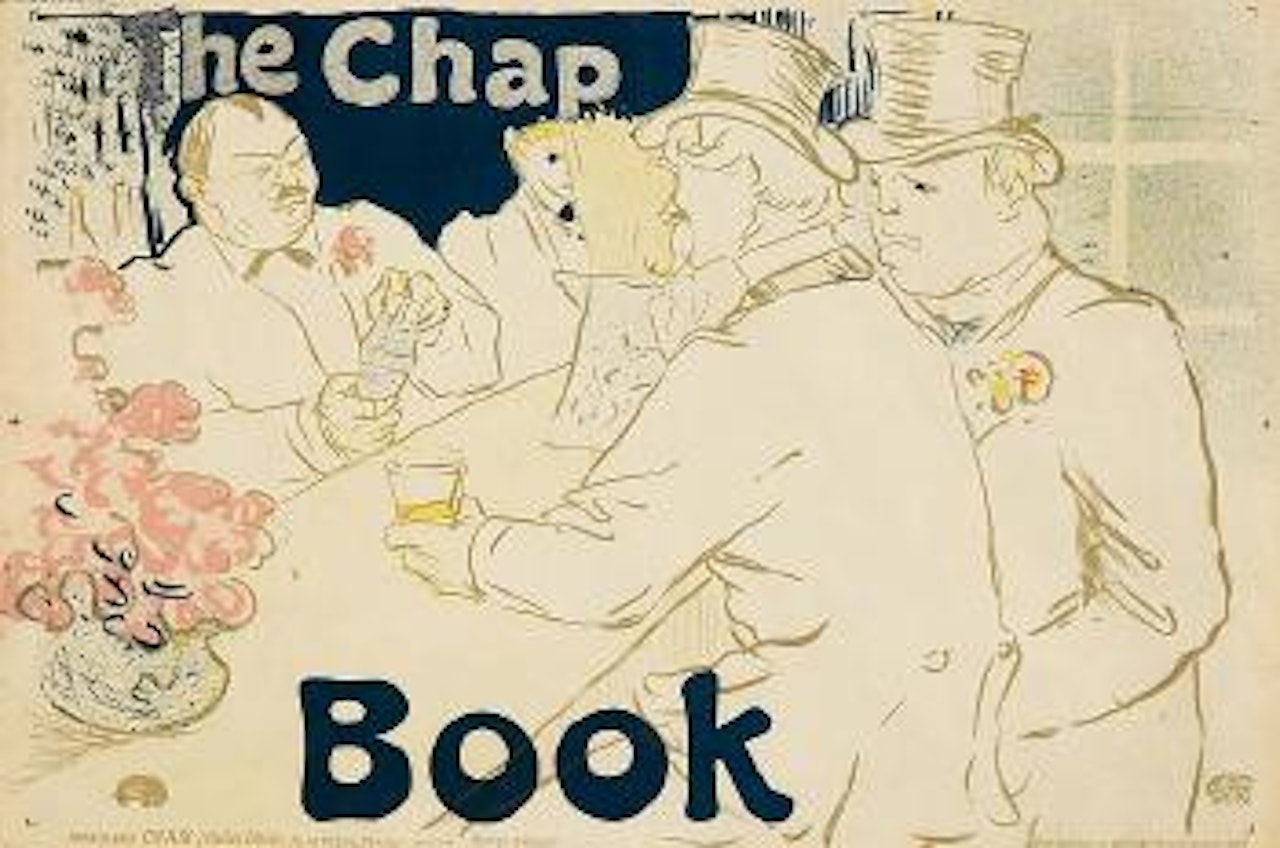 The chap book by Henri de Toulouse-Lautrec