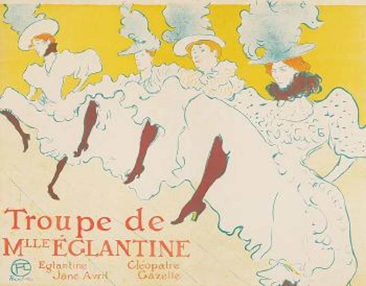 Troupe de Mlle Églantine by Henri de Toulouse-Lautrec