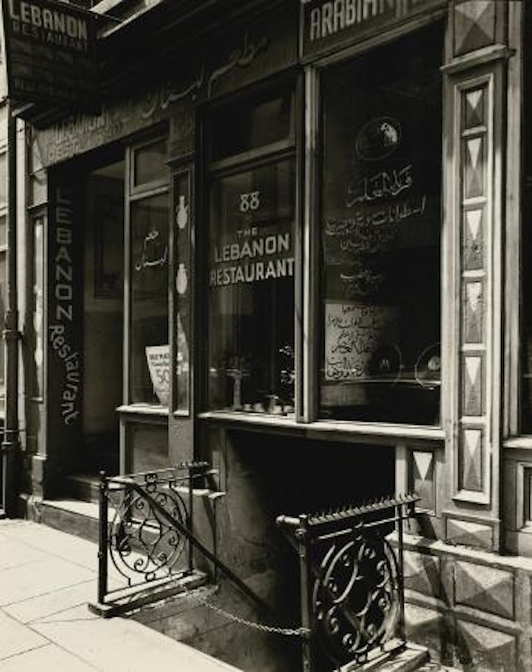 Lebanon Restaurant by Berenice Abbott