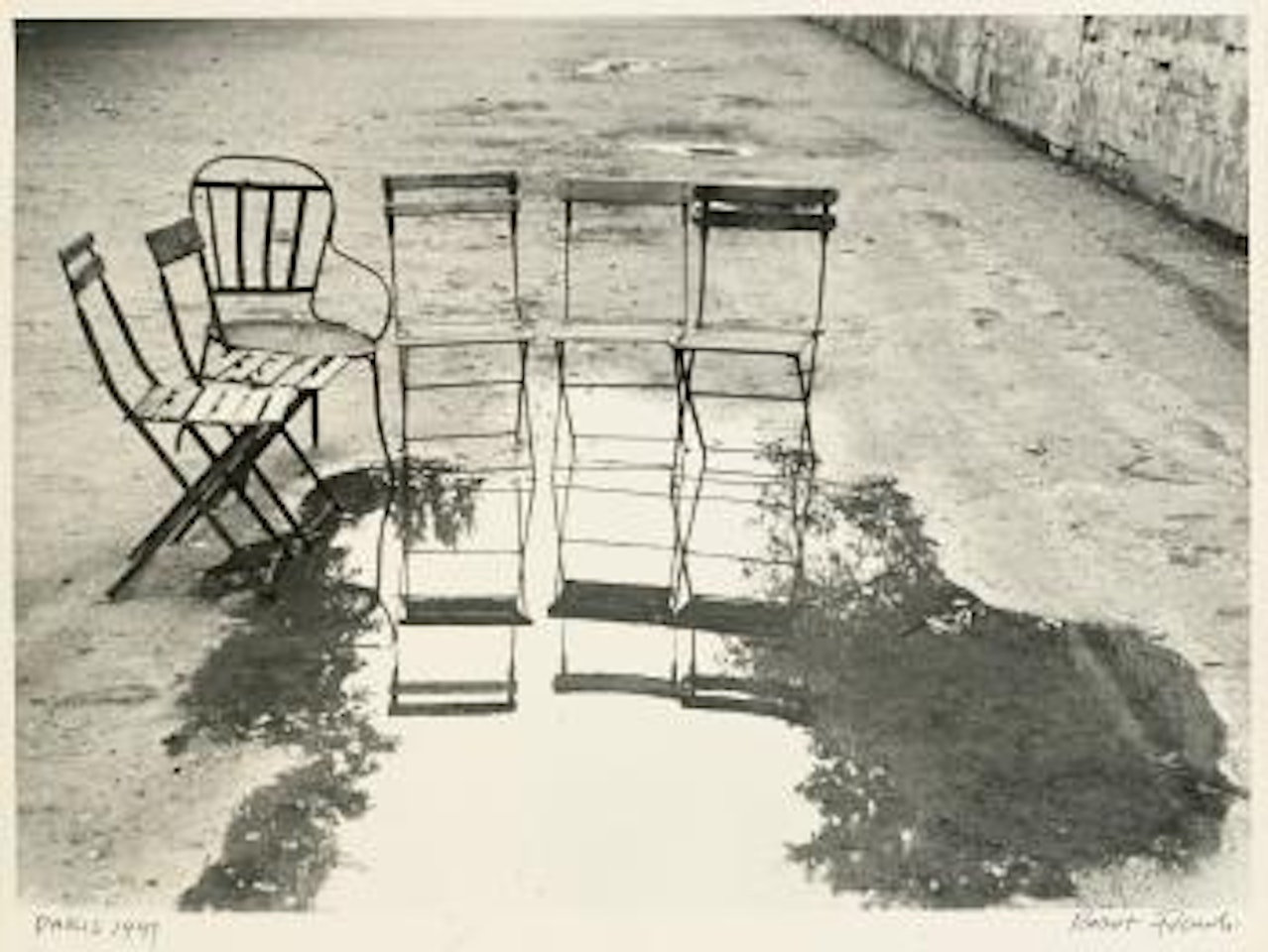 Paris (Chairs) by Robert Frank