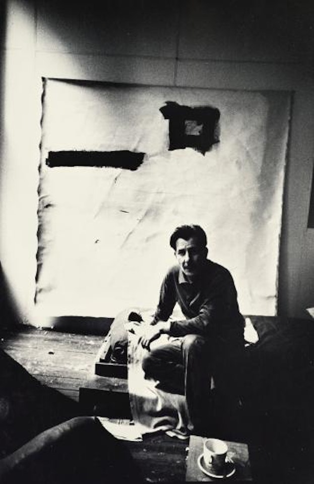 N. Y. (Franz Kline) by Robert Frank