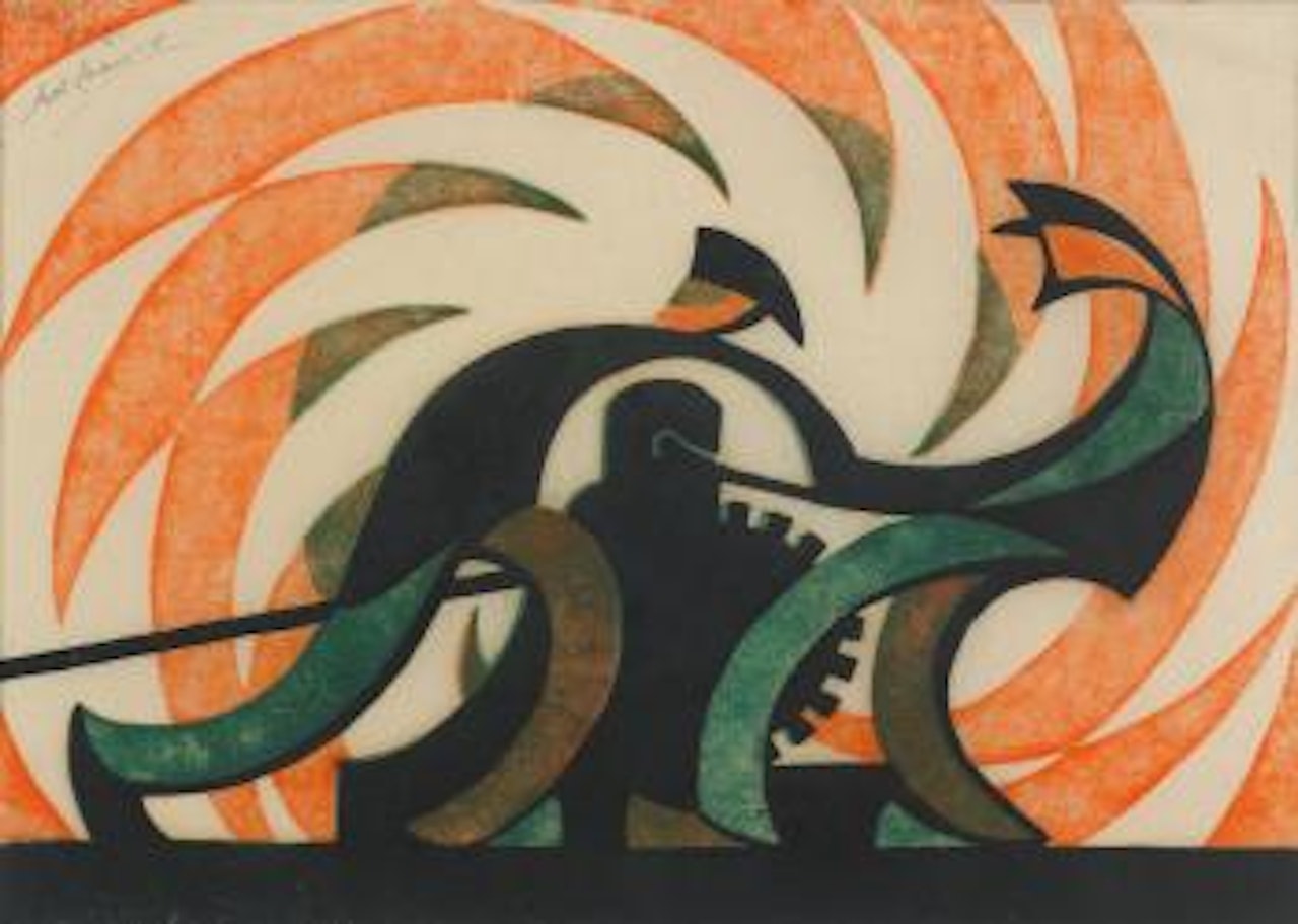 The Winch (Coppel SA 6) by Sybil Andrews