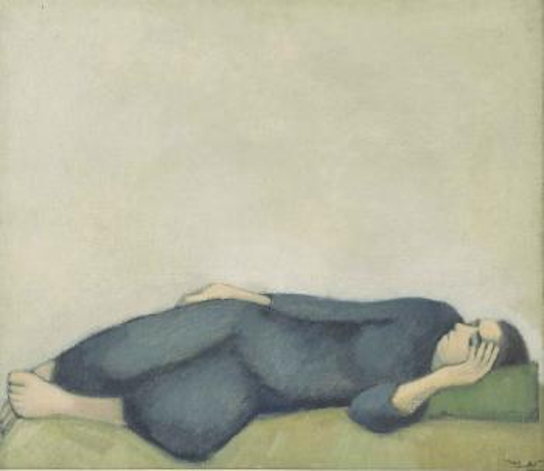 Al na'ma raqam (2) (The Sleeping Lady number (2)) by Louai Kayali