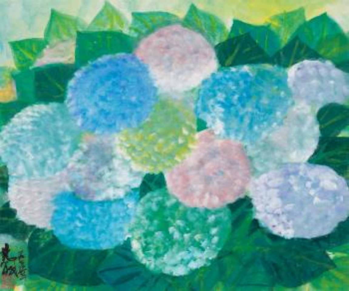 Hydrangea by Lin Fengmian