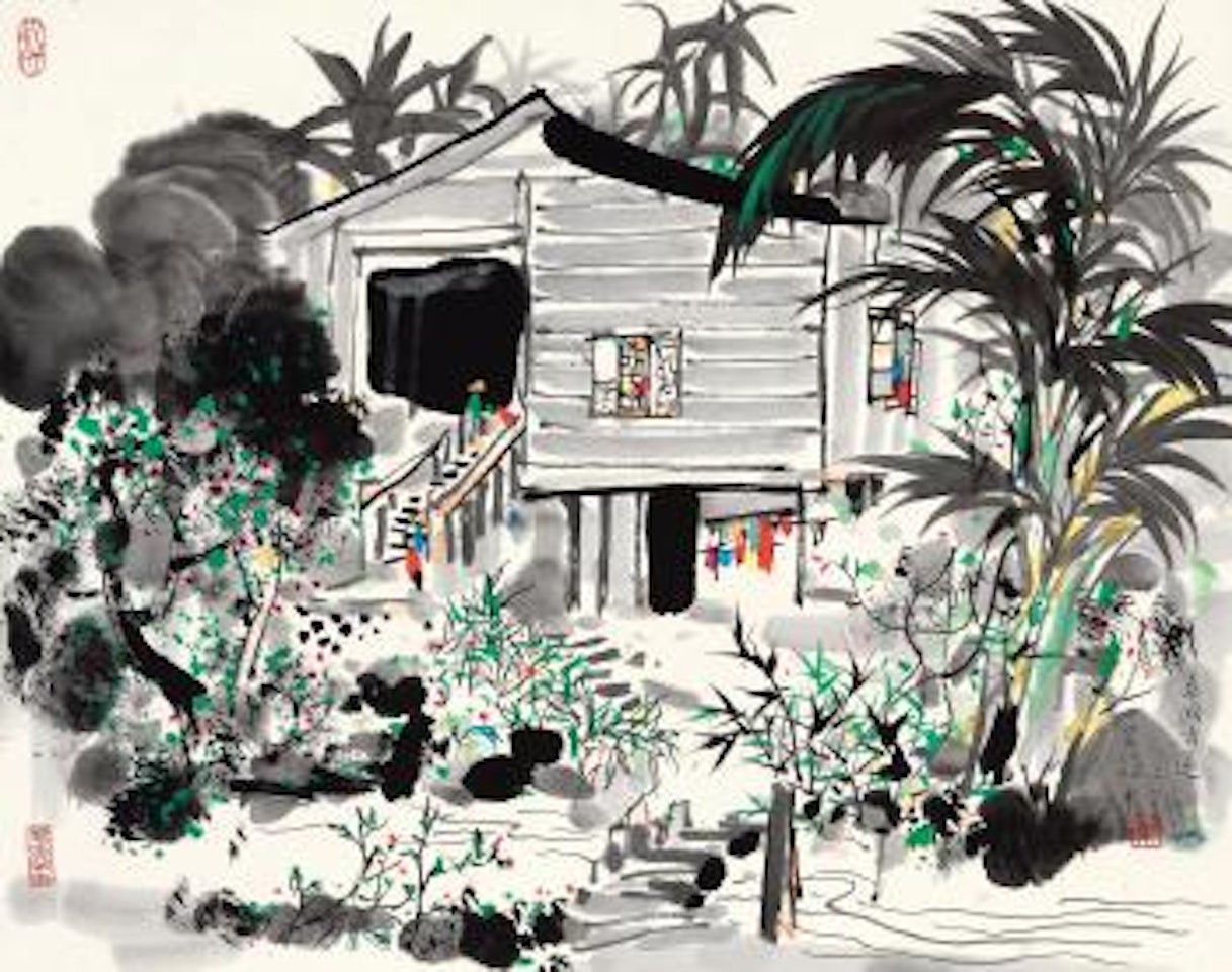 Farmsteads In Chiang Mai Of Thailand by Wu Guanzhong