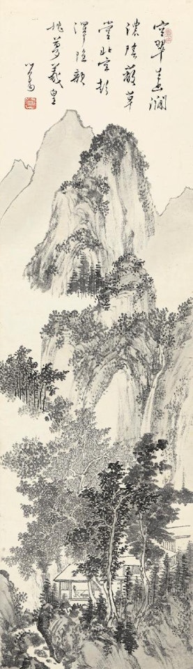 Thatched House In Solitude by Pu Ru