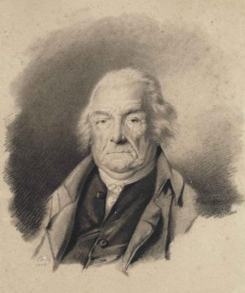Portrait présumé du père de l'artiste by Louis-Leopold Boilly