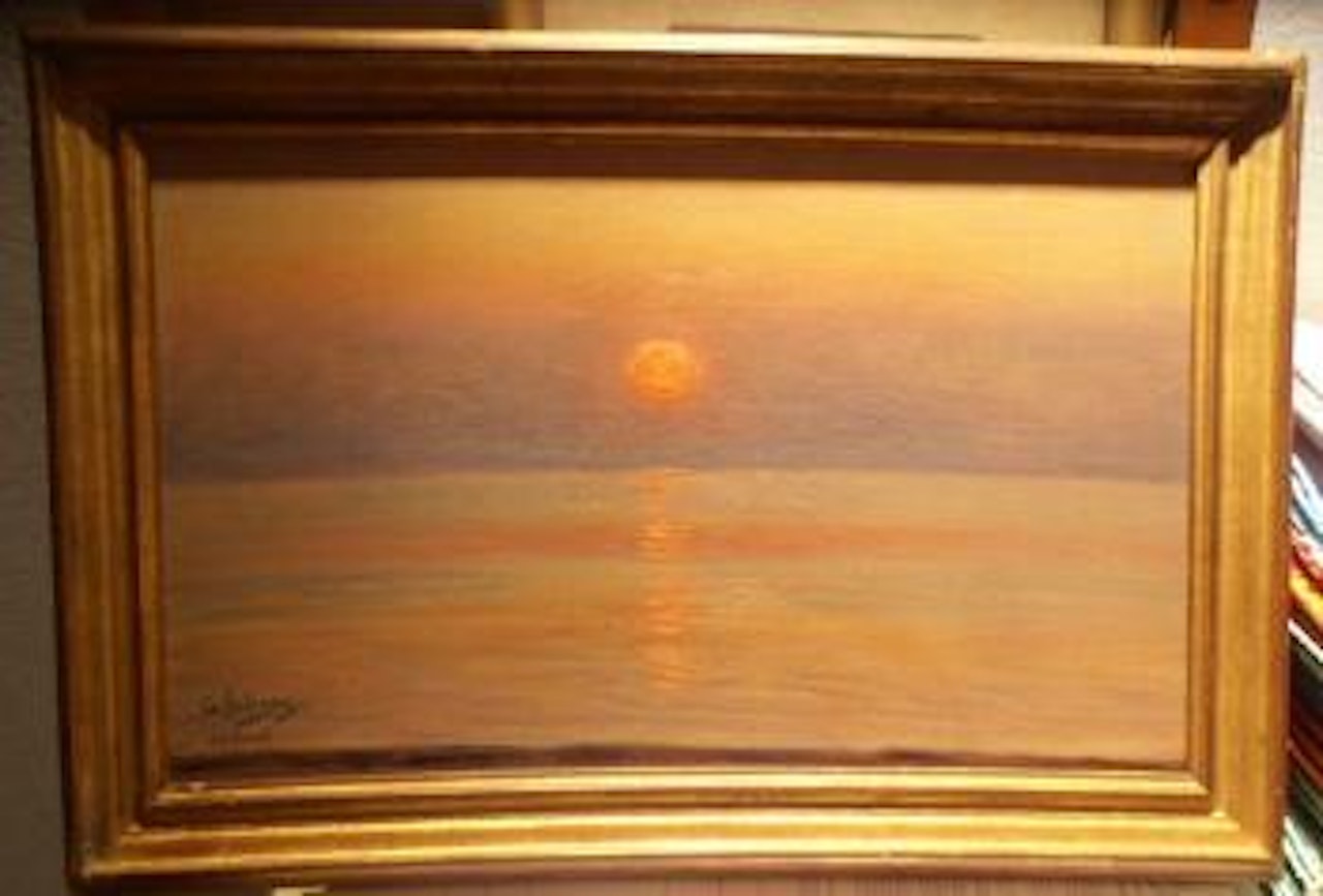 Couché de soleil by Georges Antoine Rochegrosse