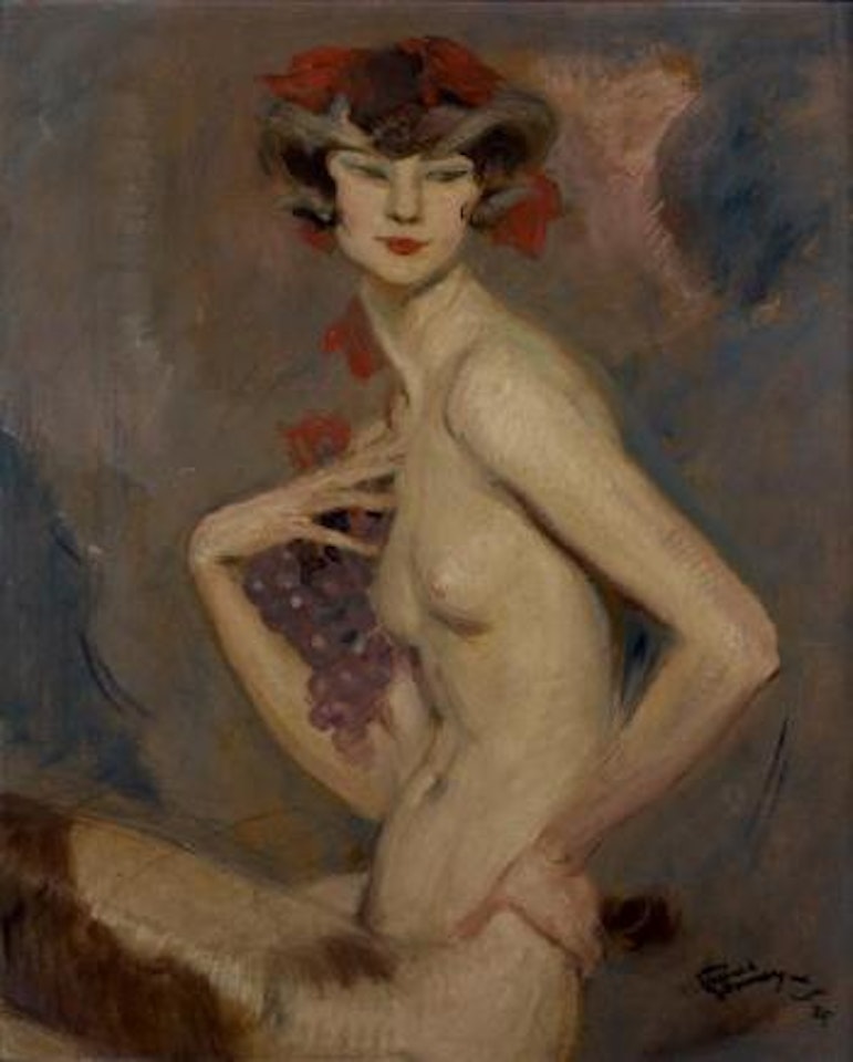 La faunesse by Jean Gabriel Domergue