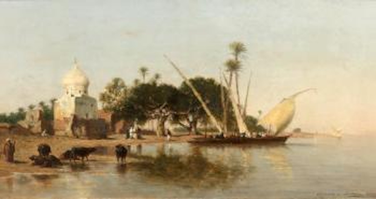 Damiette by Narcisse Berchere
