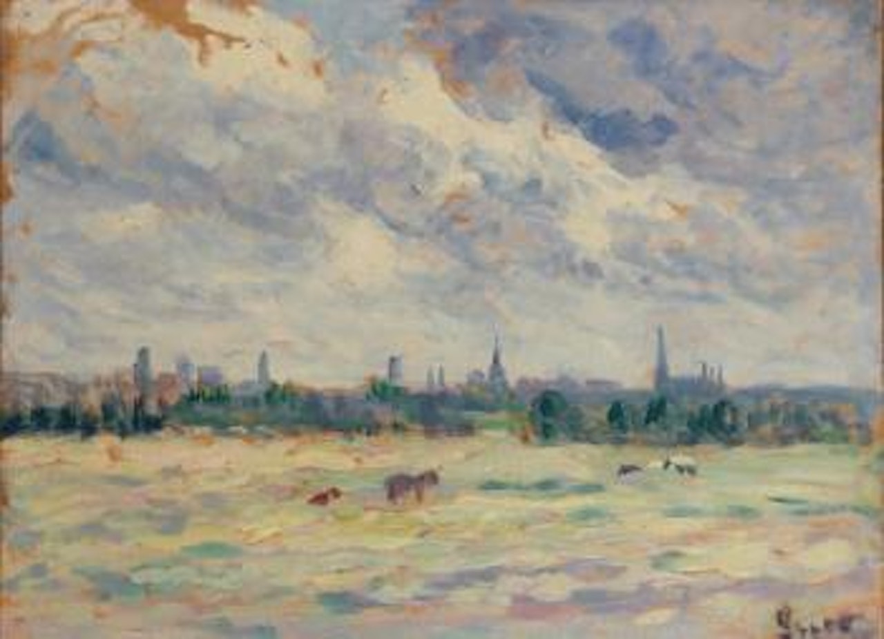 Environs de Rotterdam by Maximilien Luce