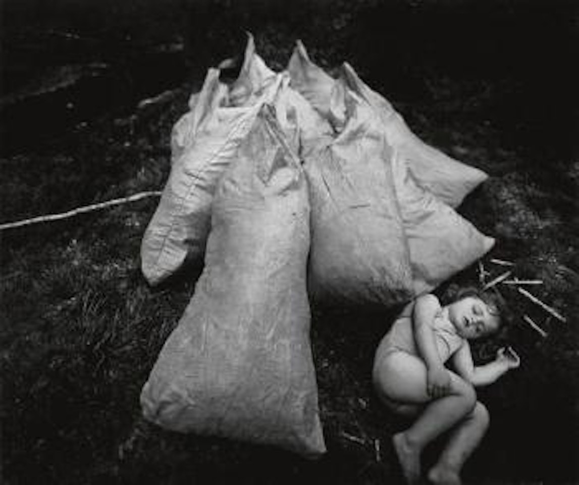 Virginia asleep by Sally Mann