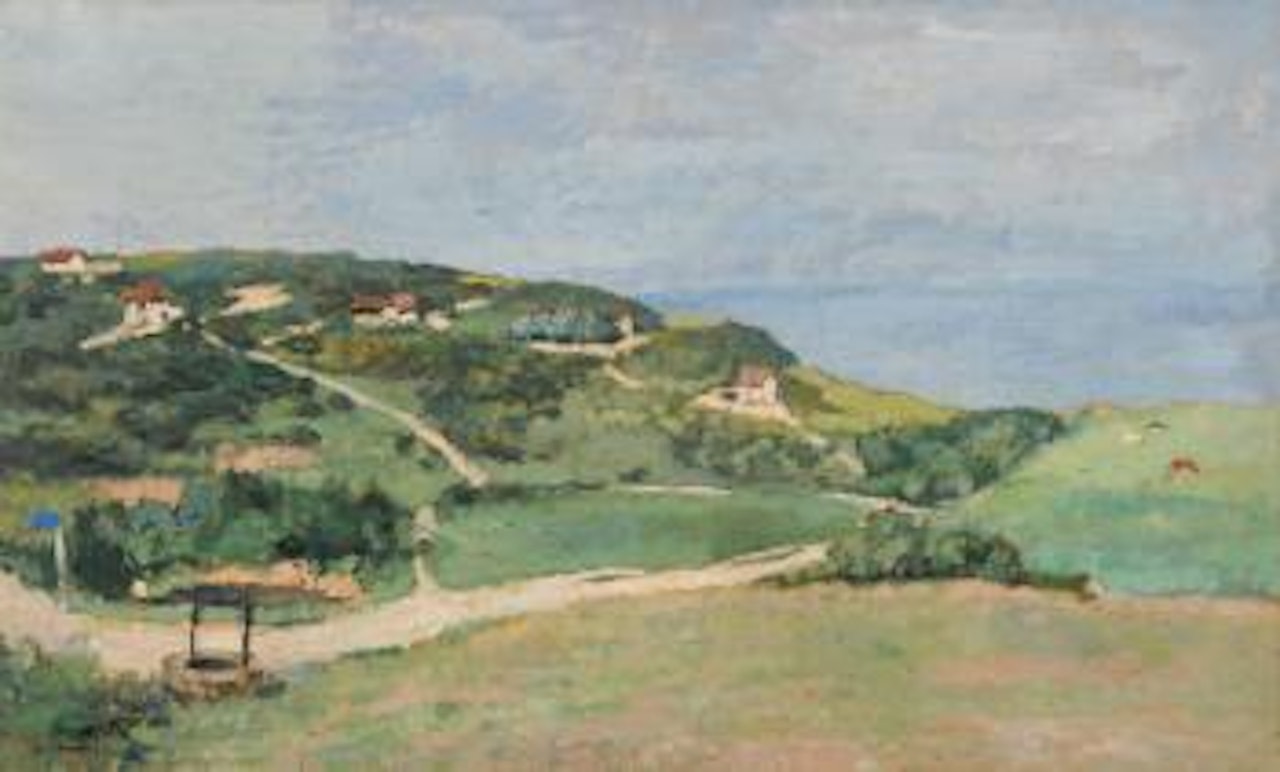 Landschaft bei Villers-sur-Mer by Albert Andre