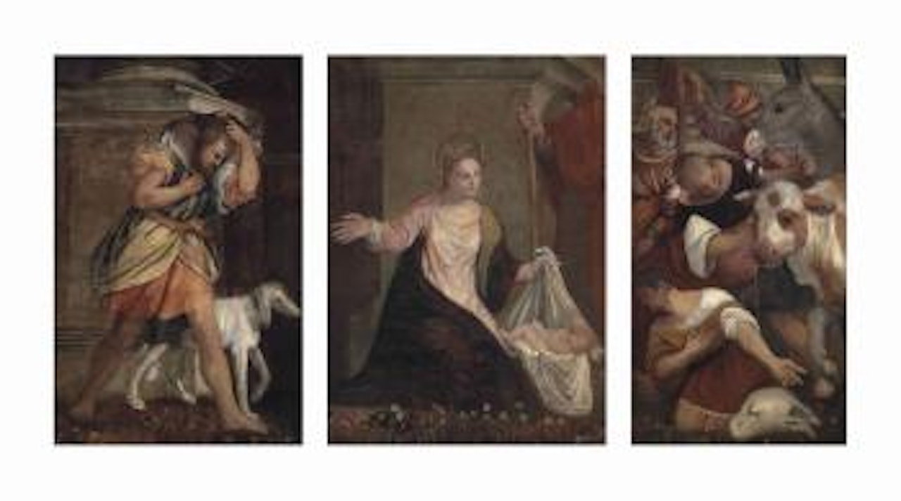 The Adoration of the Shepherds: three fragments by Paolo Veronese