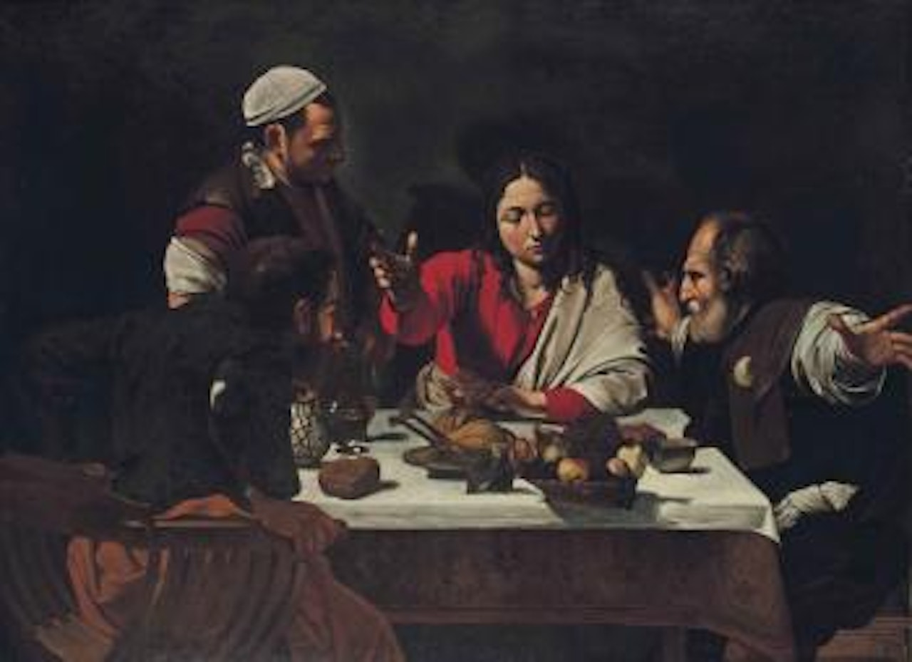 The Supper at Emmaus by Caravaggio