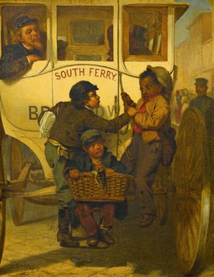 Hitching a Ride by John George Brown