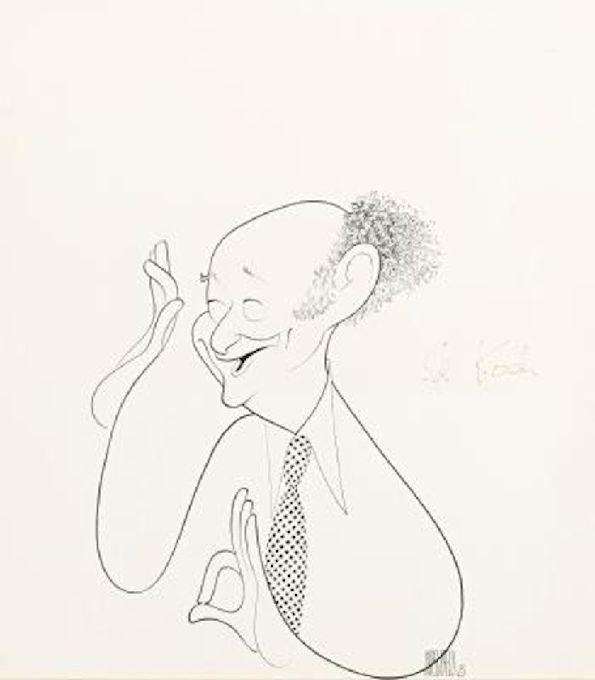 Mayor Ed Koch by Al Hirschfeld