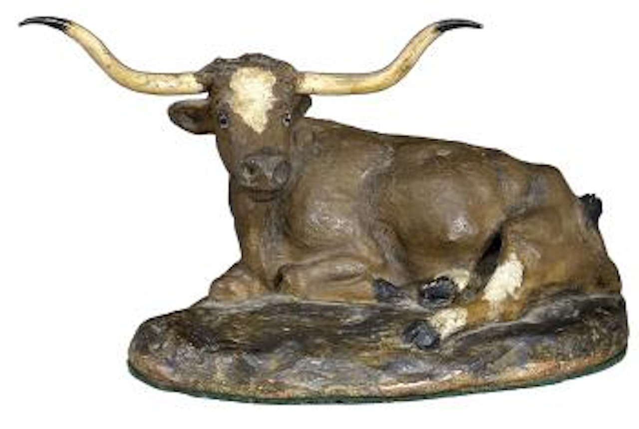 The Texas steer by Charles M Russell