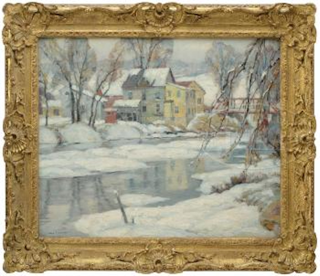 Silvery waters by John Fabian Carlson