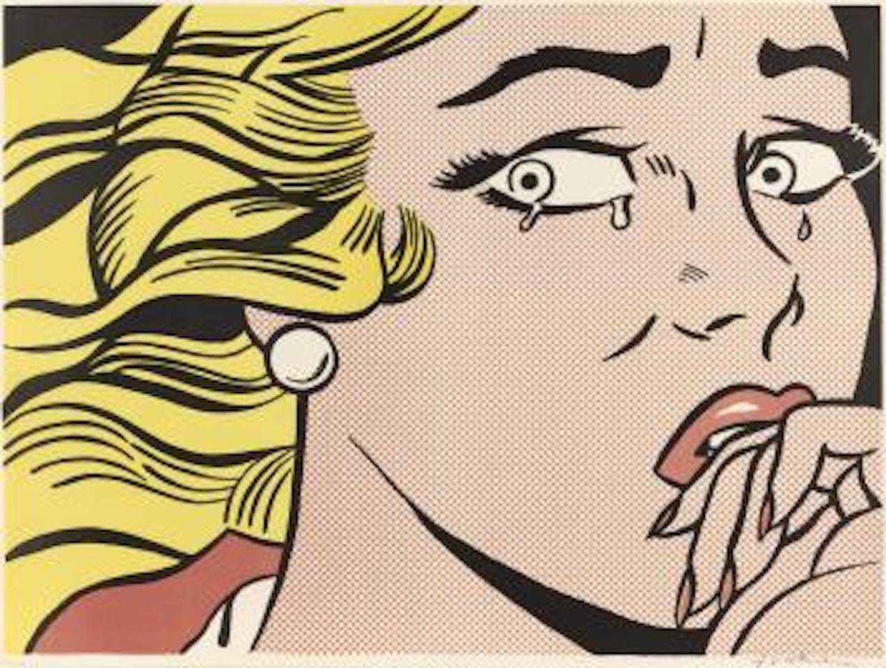 Crying Girl (C. II.1) by Roy Lichtenstein