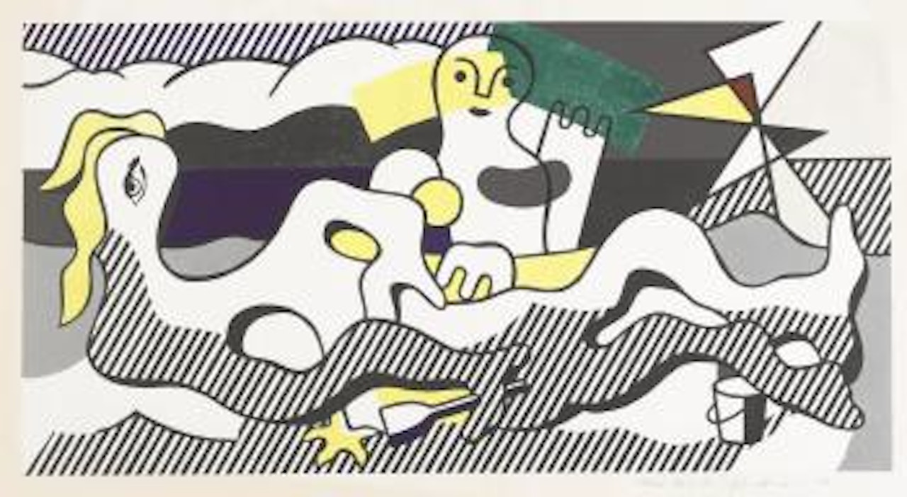 At the Beach, from Surrealist Series (C. 156; G. 794) by Roy Lichtenstein