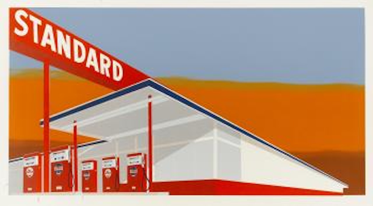 Standard Station (E. 5) by Ed Ruscha