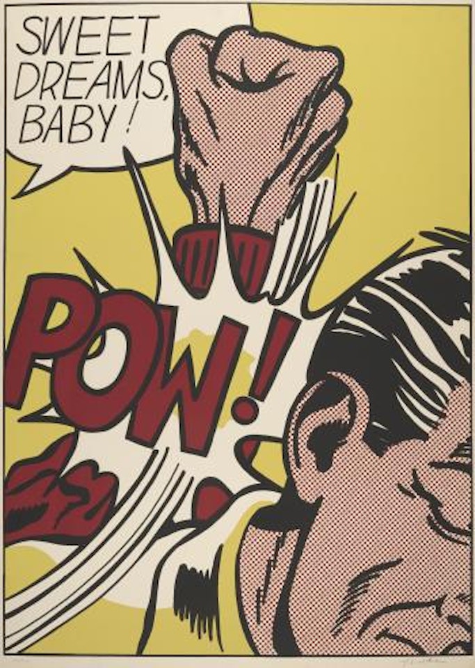 Sweet Dreams, Baby!, from 11 Pop Artists, Volume III (C. 39) by Roy Lichtenstein