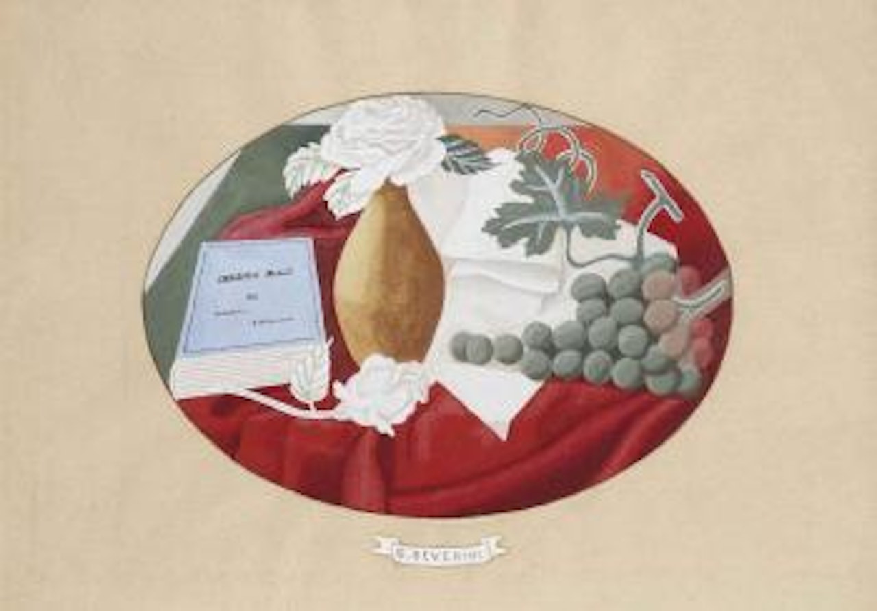 Nature morte avec rose by Gino Severini