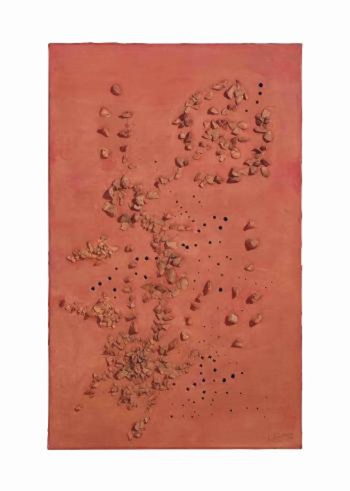 Concetto spaziale by Lucio Fontana
