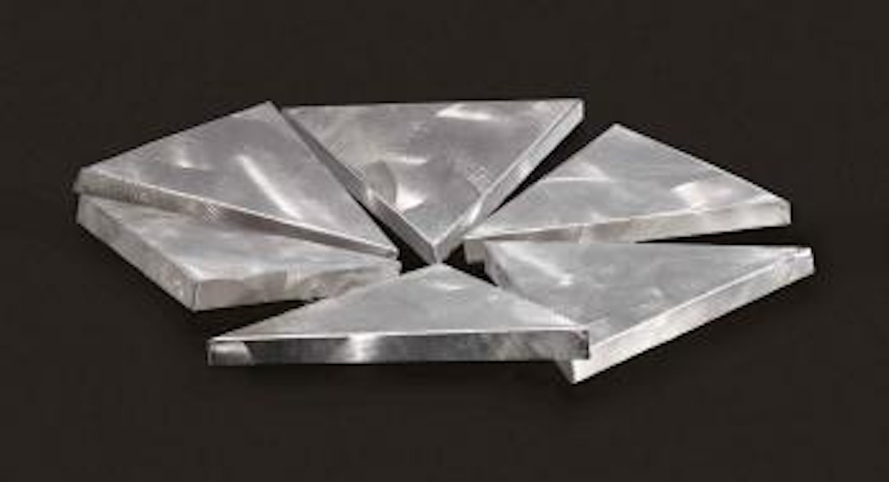 Six Triangle Hexagon II by George Rickey