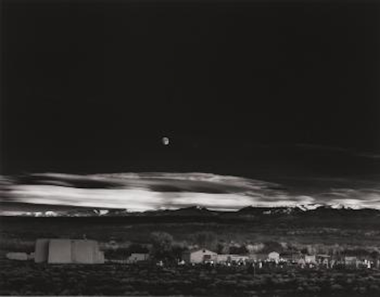 Moonrise, Hernandez, New Mexico by Ansel Adams