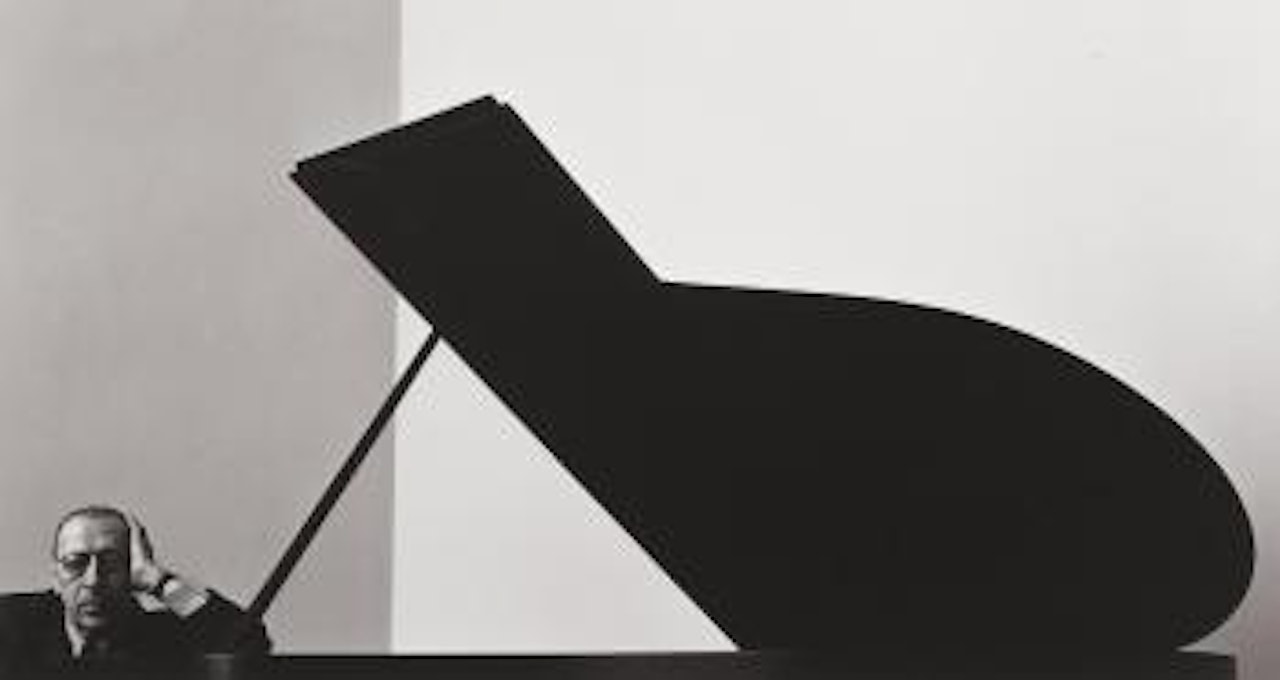 Igor Stravinsky, New York City by Arnold Newman