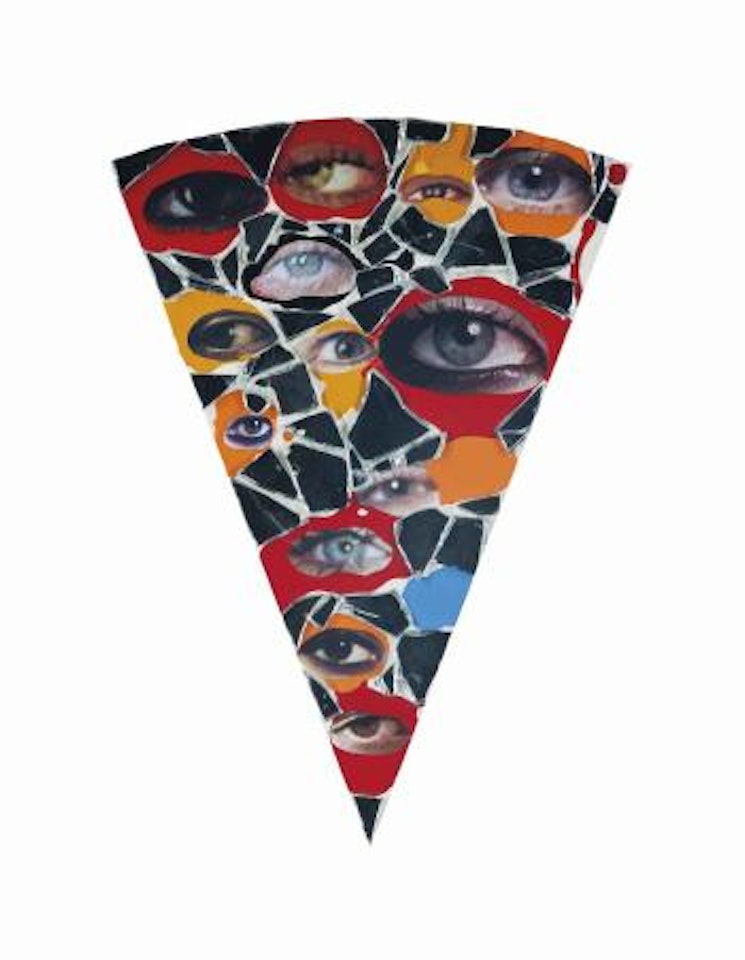 Pizza Slice by Jim Lambie