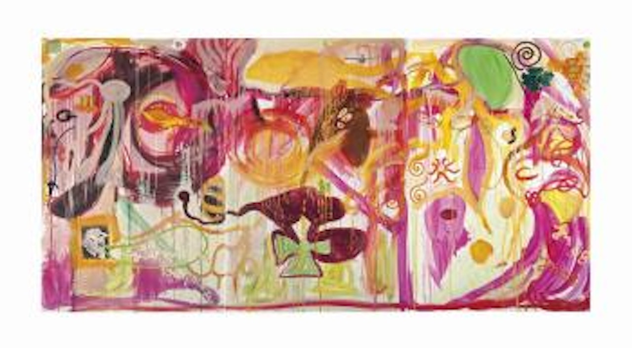 ERZ FOX de STOFFWECHSELGOTT "Metabolismädch" on the run by Jonathan Meese